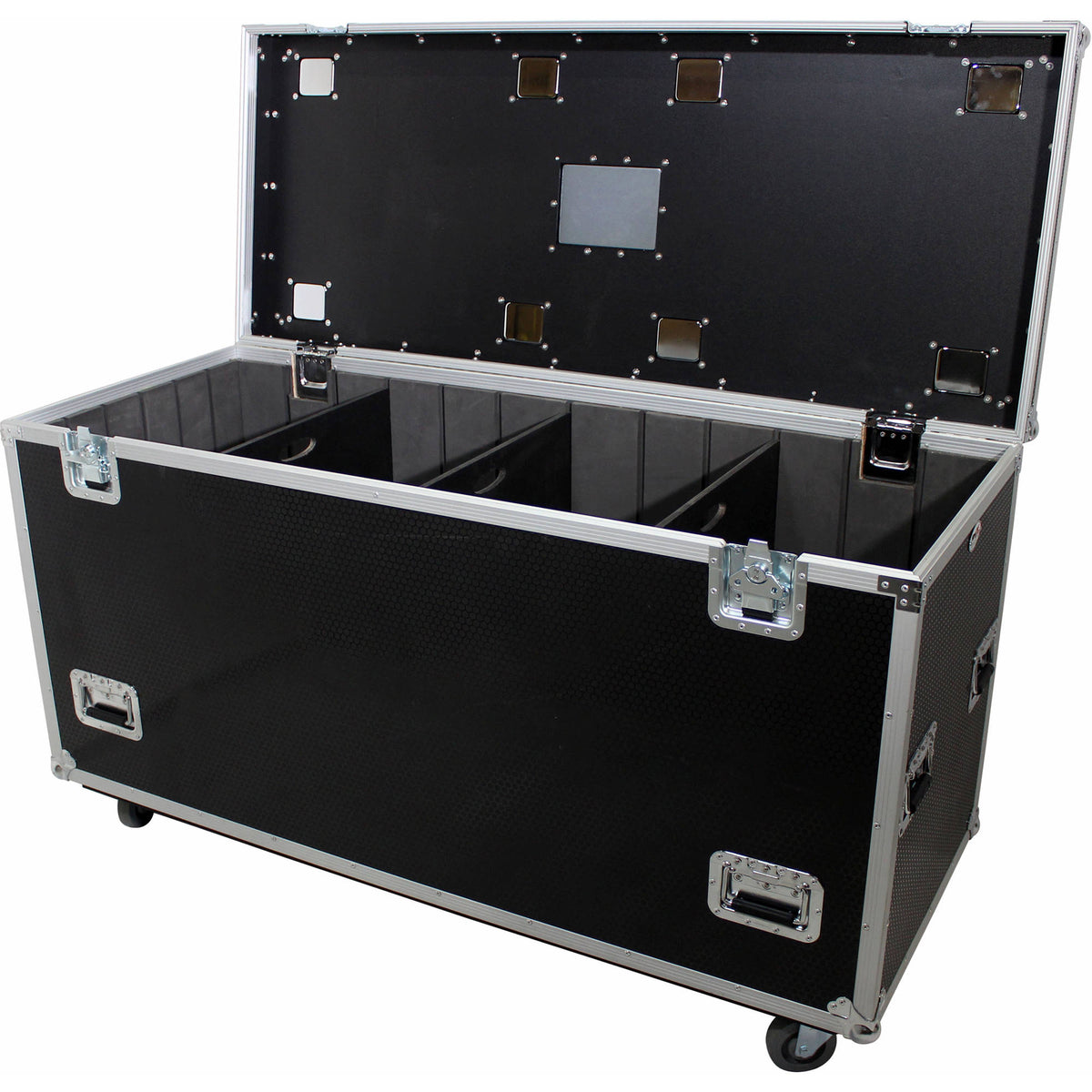Estuche Rígido ProX TruckPaX Heavy-Duty Truck Pack utilitario de vuelo con divisores & Tray (Negro) (XS-UTL246036WMK2) - puer