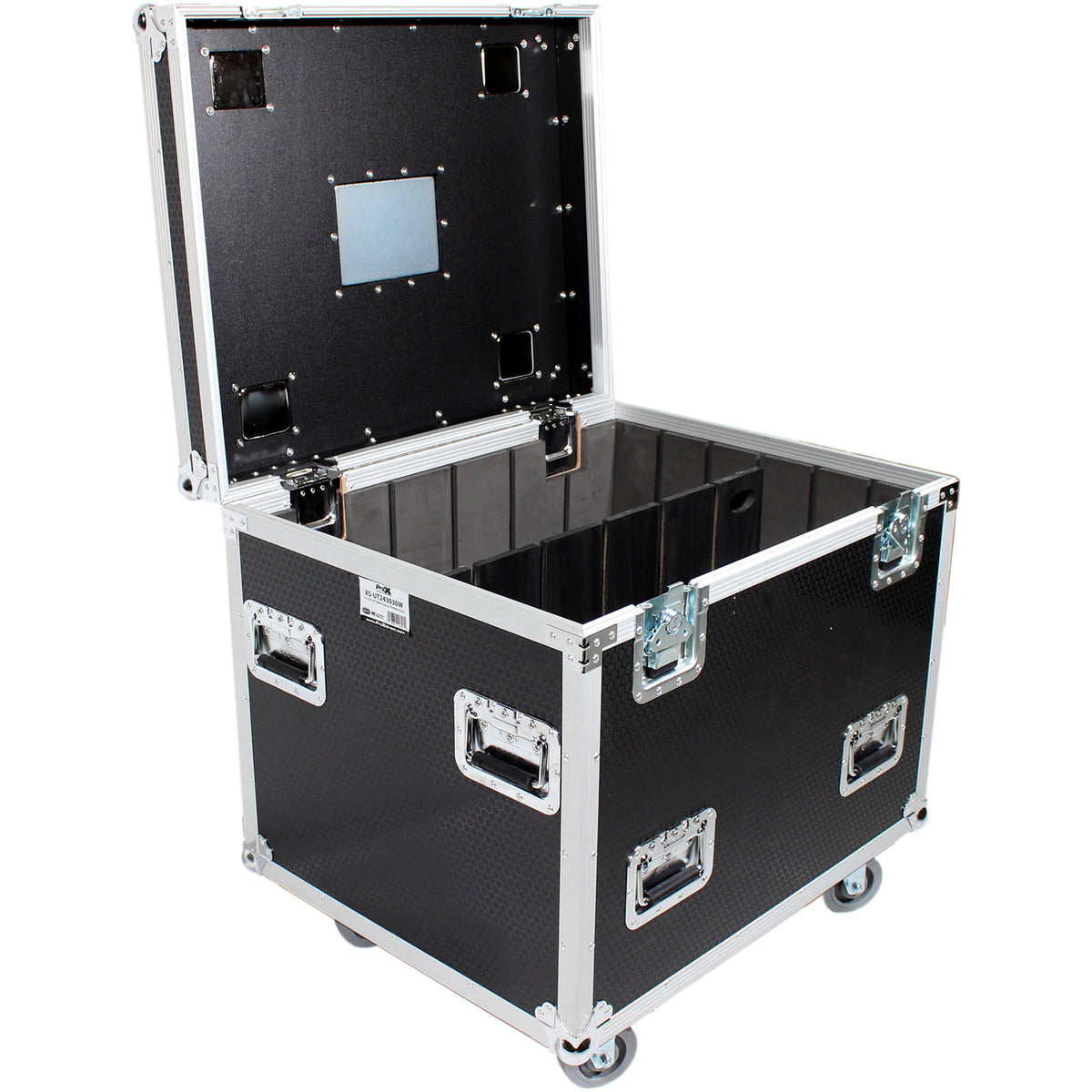 Estuche Rígido ProX TruckPaX Heavy-Duty Truck Pack utilitario de vuelo con divisores & Tray (Negro) (XS-UTL243030WMK2) - deta