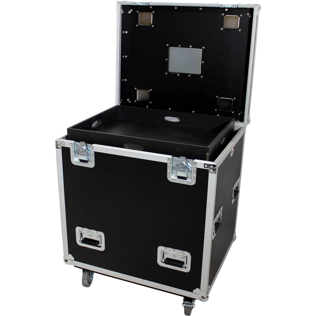 Estuche Rígido ProX TruckPaX Heavy-Duty Truck Pack utilitario de vuelo con divisores & Tray (Negro) (XS-UTL243036W) - en uso