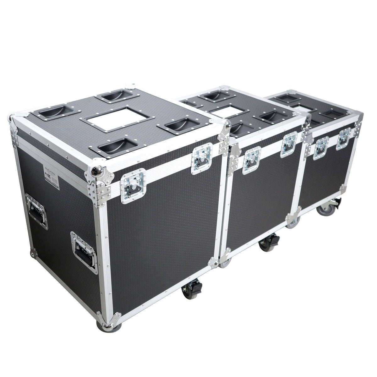 Estuche Rígido ProX utilitario Storage ATA Style Grande, Mediano & Chico 3- Bundle - vista frontal