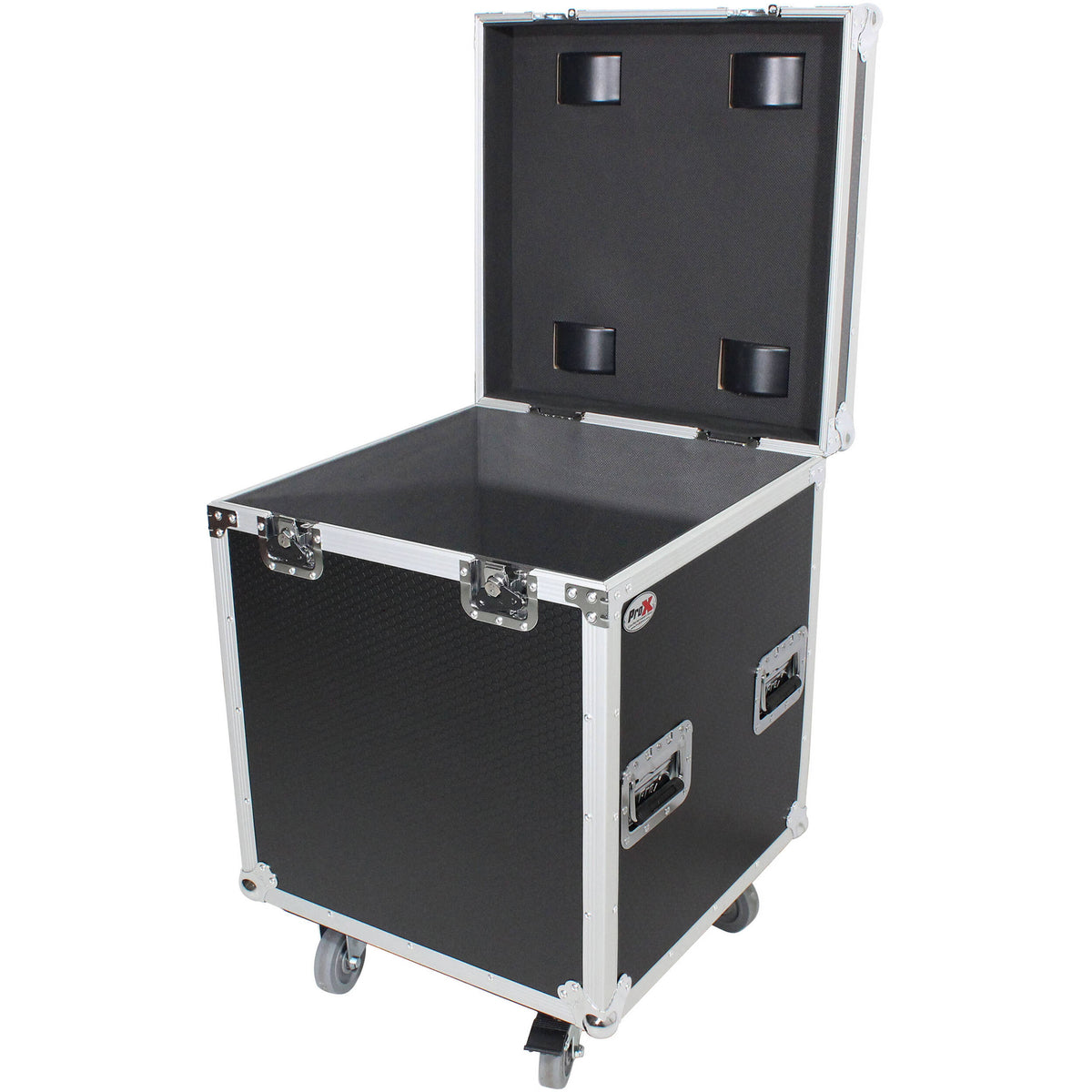 Estuche Rígido ProX XS-UTL4 Half Trunk utilitario de vuelo con Casters - vista trasera