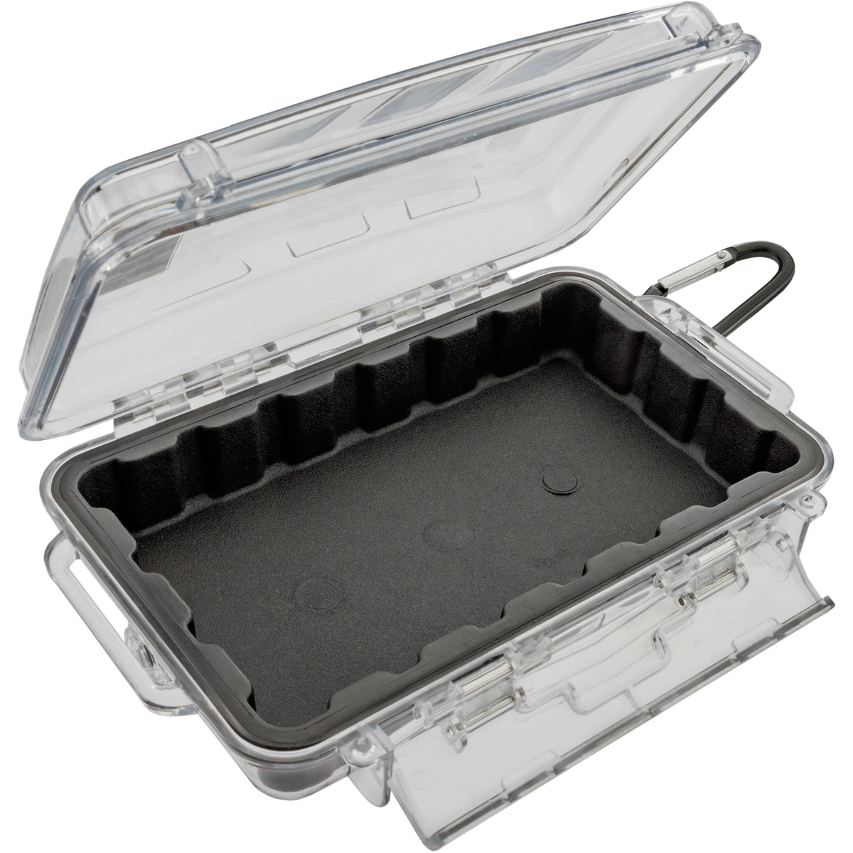 Estuche Rígido Ruggard Clear con forro Negro (Chico) - vista frontal