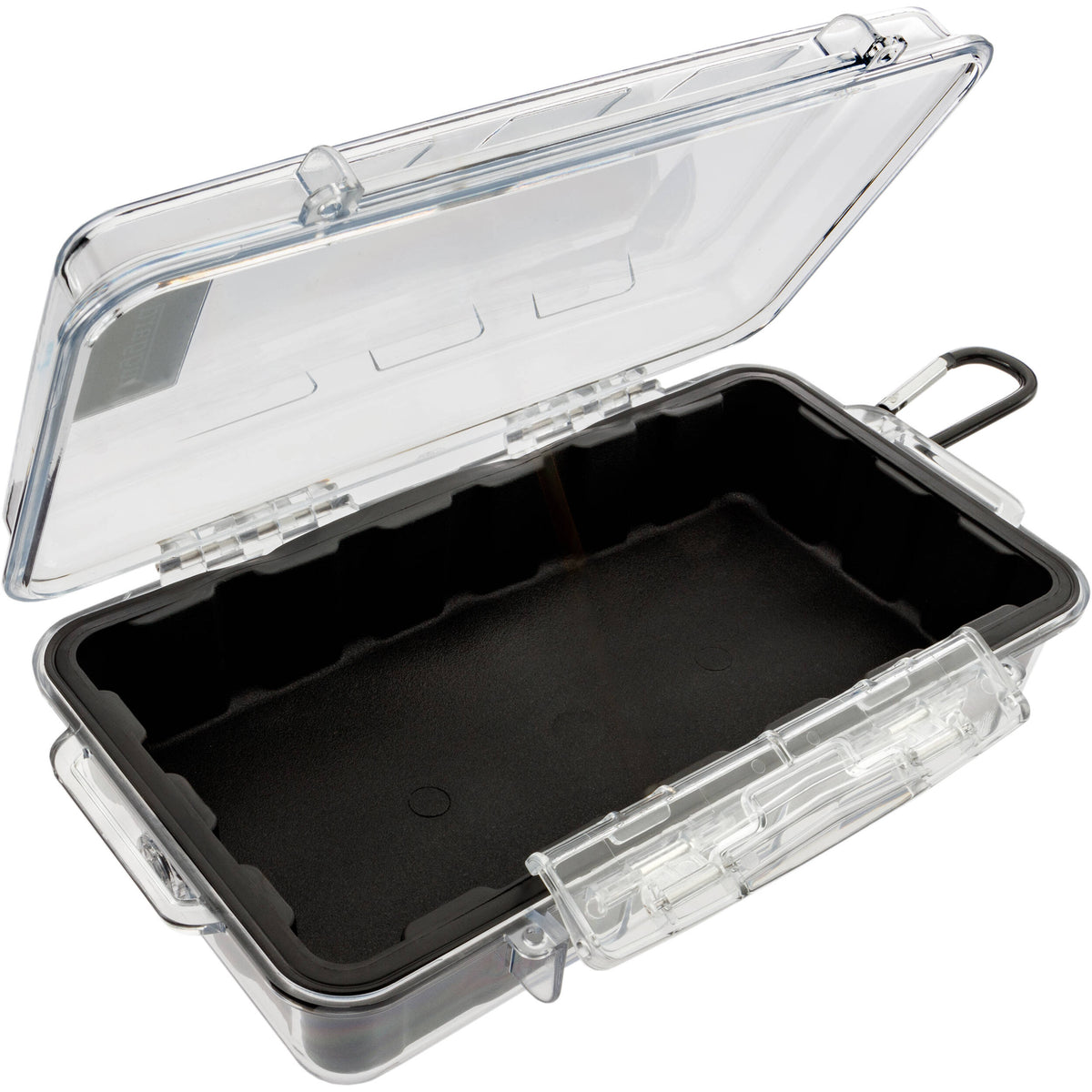 Estuche Rígido Ruggard Clear con forro Negro (Grande) - vista frontal