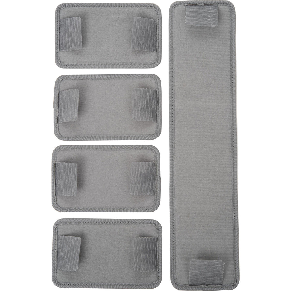 Estuche Rígido Shell-Case Hybrid 350 liviano utilitario con Pouch y divisores (Negro) - contenido de la caja
