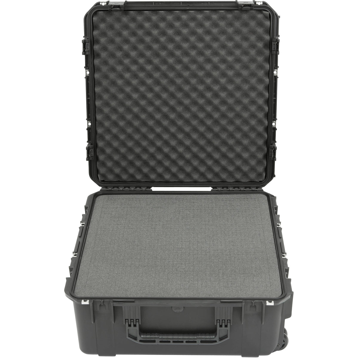 Estuche Rígido SKB 2424-10 con ruedas con espuma (Negro) - vista frontal