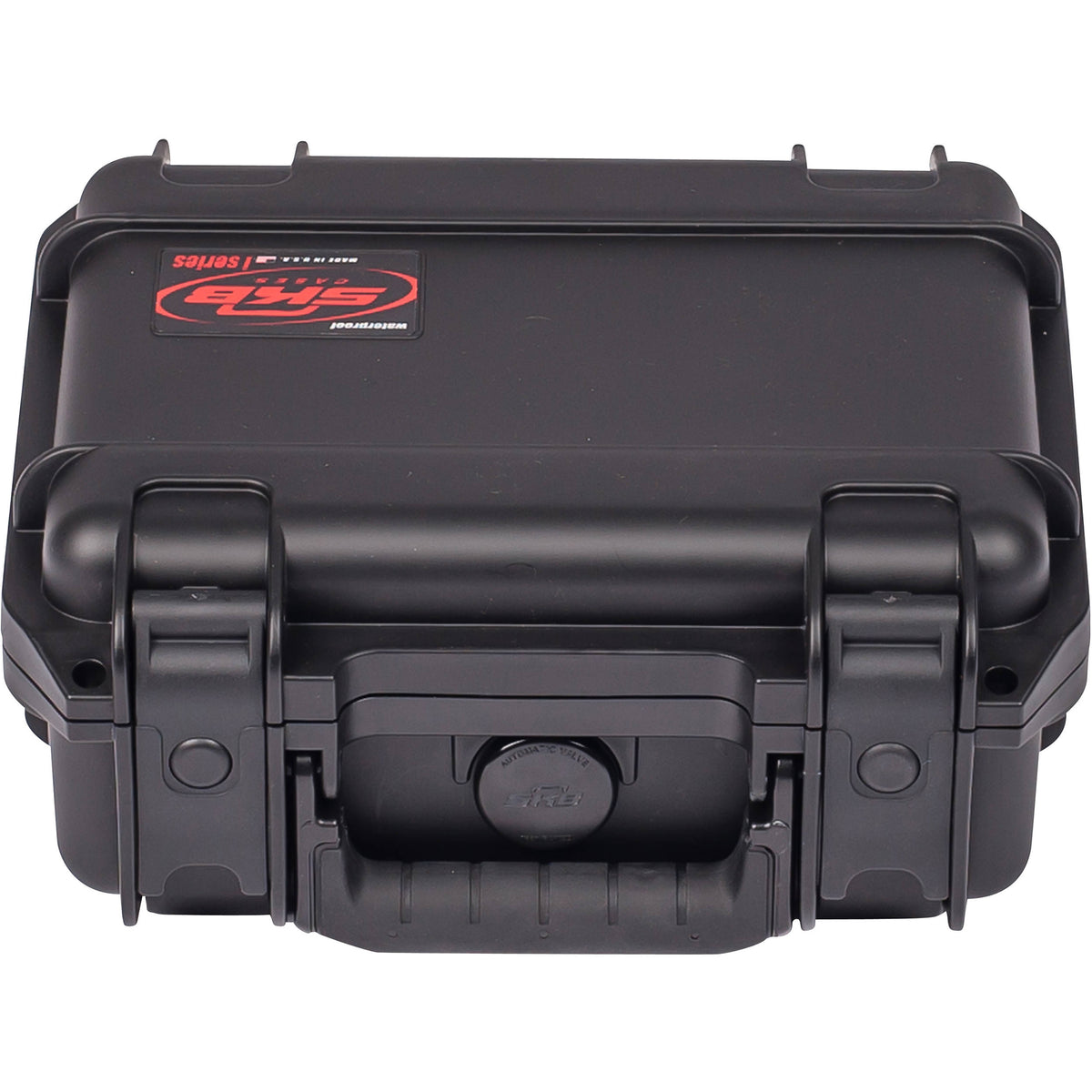 Estuche Rígido SKB 3I-0907-4-E Chico Mil-Std Waterproof 4" profundo sin interior (Negro) - puertos y conexiones