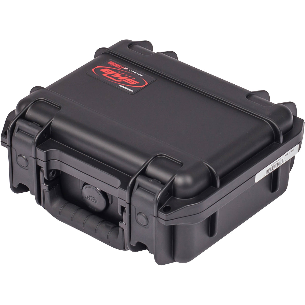 Estuche Rígido SKB 3I-0907-4-E Chico Mil-Std Waterproof 4" profundo sin interior (Negro) - detalle