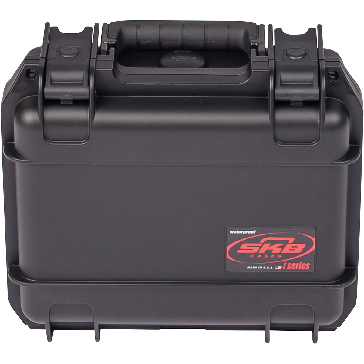Estuche Rígido SKB 3I-0907-4-E Chico Mil-Std Waterproof 4" profundo sin interior (Negro) - en uso