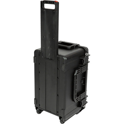 Estuche Rígido SKB 3i-Series 2213-12 Waterproof con espuma cortada en cubos utilitario con Wheels - vista trasera
