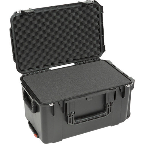 Estuche Rígido SKB 3i-Series 2213-12 Waterproof con espuma cortada en cubos utilitario con Wheels - vista lateral