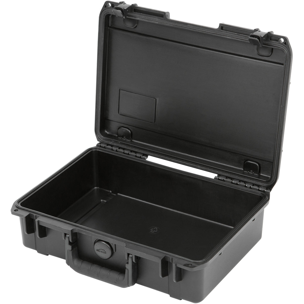 Estuche Rígido SKB iSeries 1208-3 sin espuma (Negro) - vista trasera