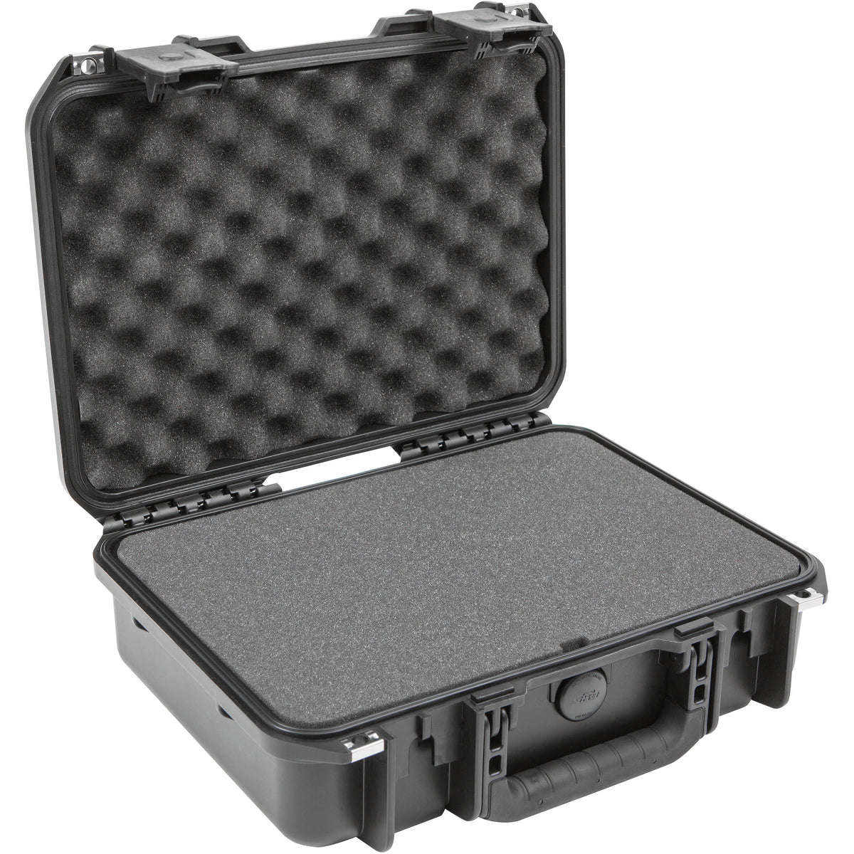 Estuche Rígido SKB iSeries 1510-4 Waterproof utilitario con espuma cortada en cubos (Negro) - vista frontal