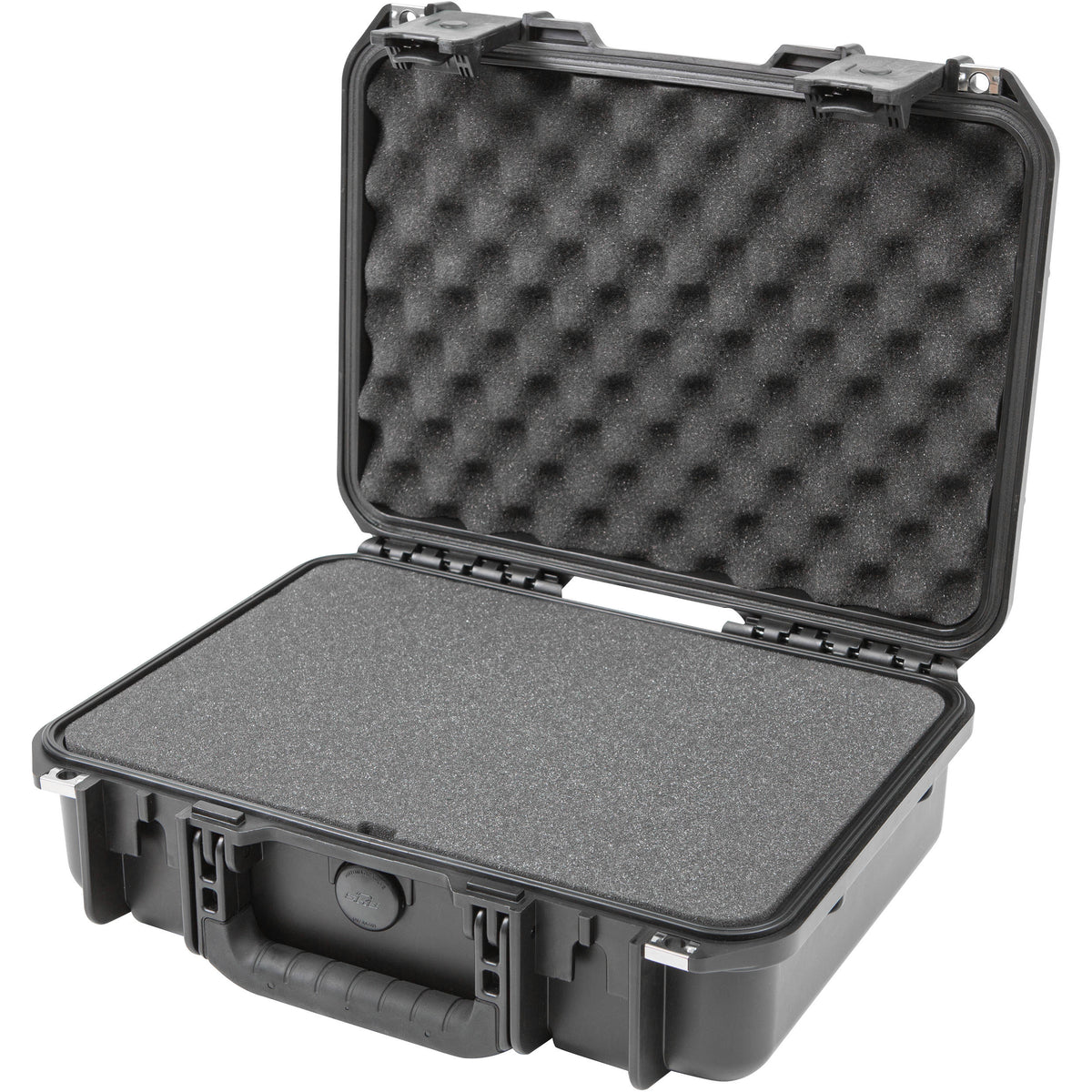Estuche Rígido SKB iSeries 1510-4 Waterproof utilitario con espuma cortada en cubos (Negro) - vista trasera