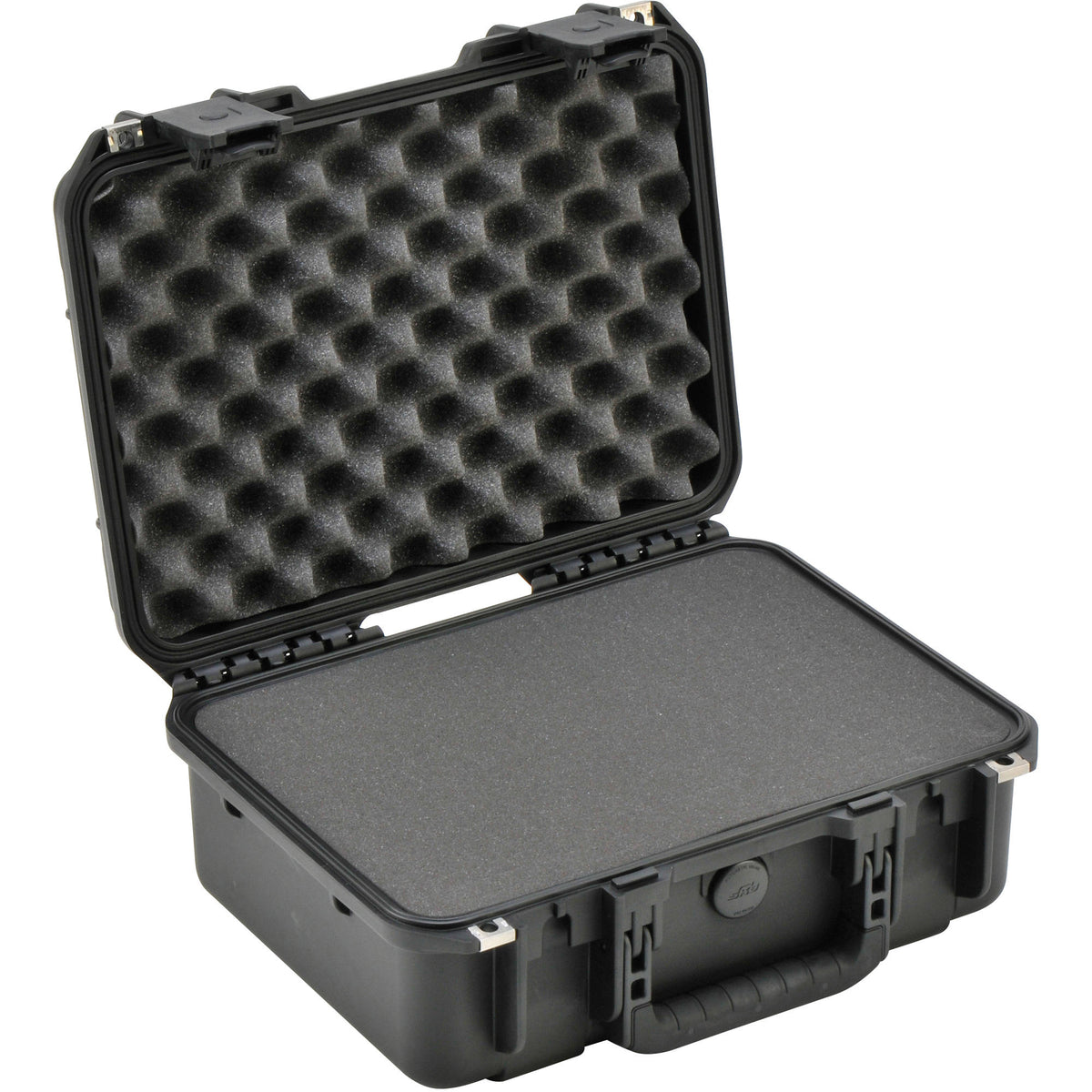 Estuche Rígido SKB iSeries 1510-6 Waterproof utilitario con espuma cortada en cubos (Negro) - puertos y conexiones