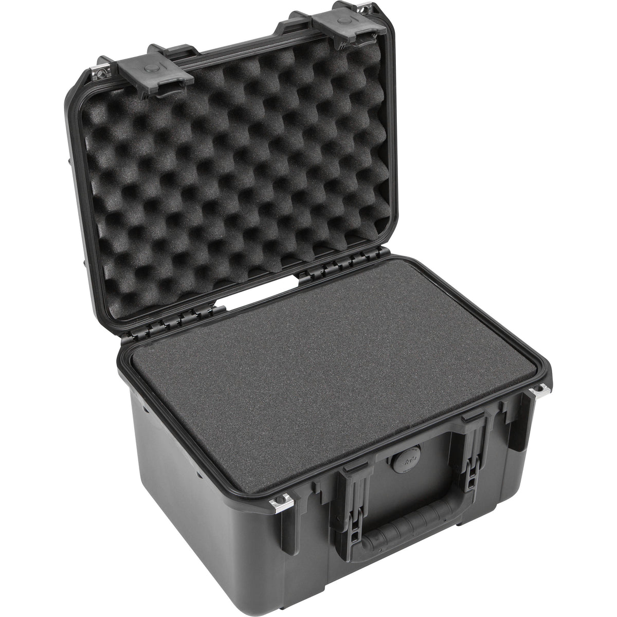 Estuche Rígido SKB iSeries 1510-9 Waterproof utilitario con espuma cortada en cubos (Negro) - vista frontal