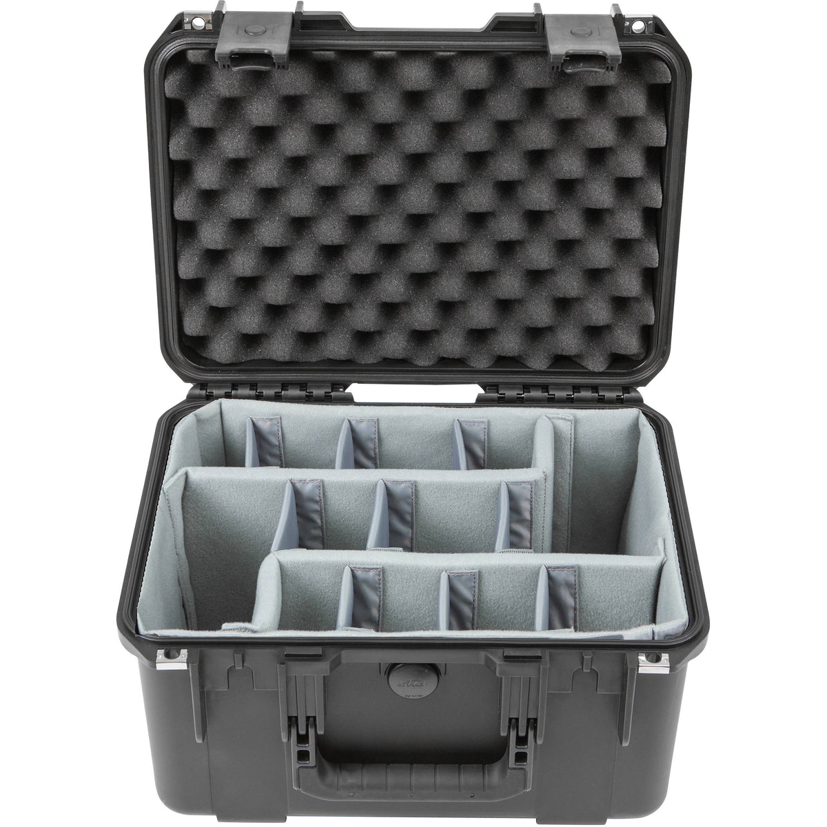 Estuche Rígido SKB iSeries 1510-9 Waterproof utilitario con espuma divisores (Negro) - vista principal