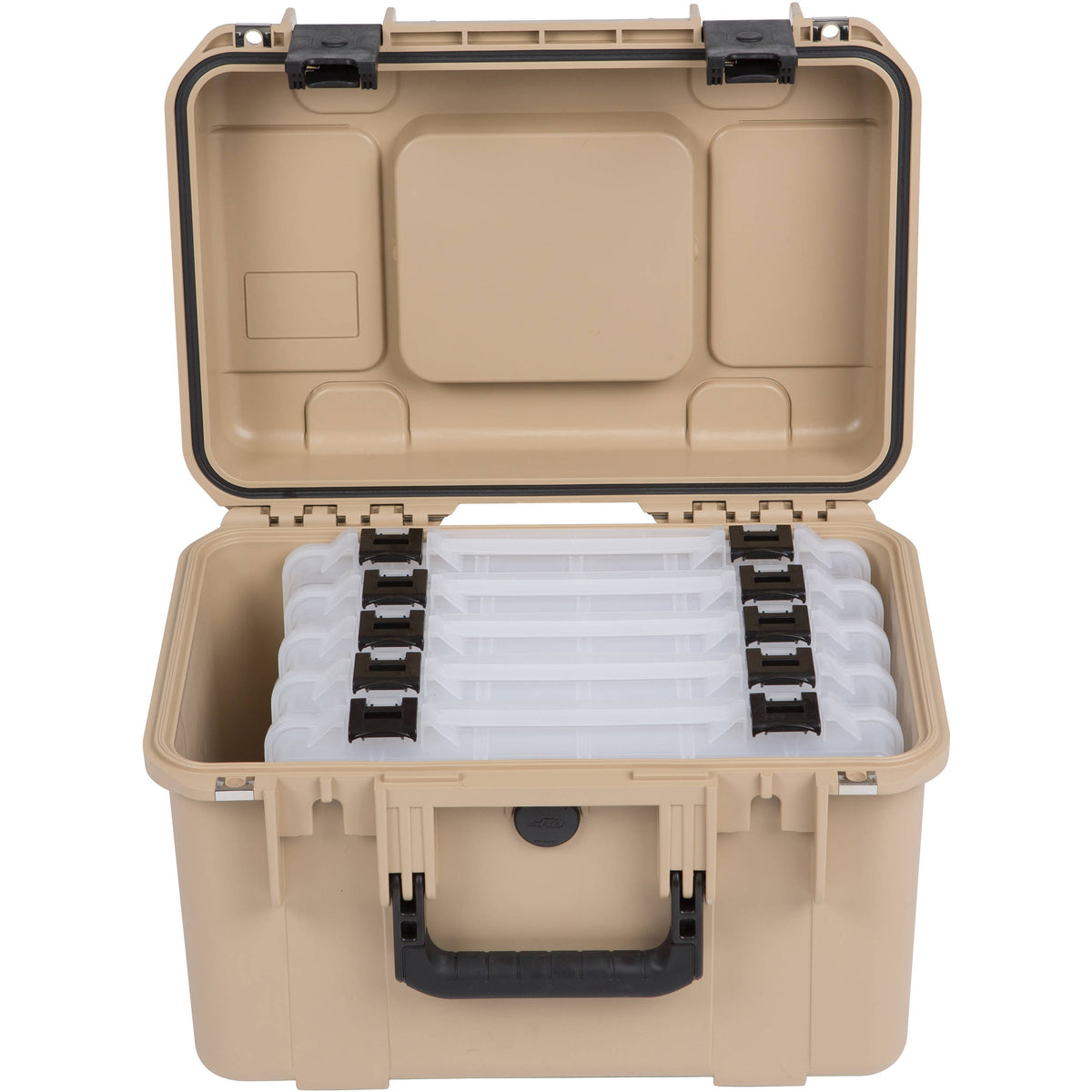 Estuche Rígido SKB iSeries 1610 Tackle Box (Desert Beige) - vista frontal