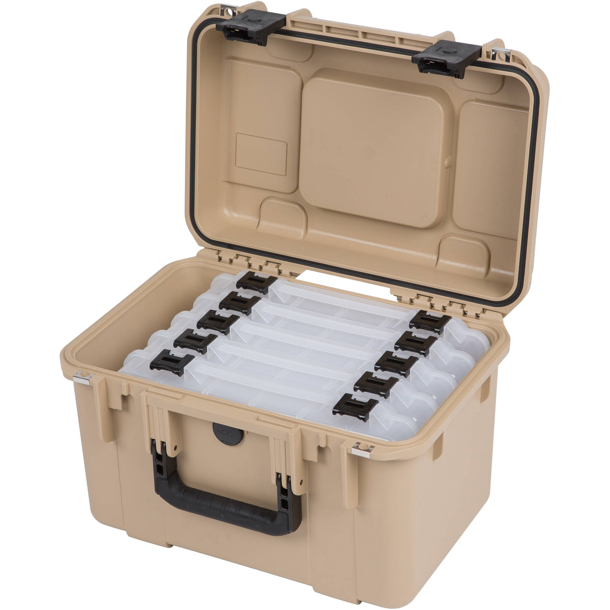Estuche Rígido SKB iSeries 1610 Tackle Box (Desert Beige) - vista trasera