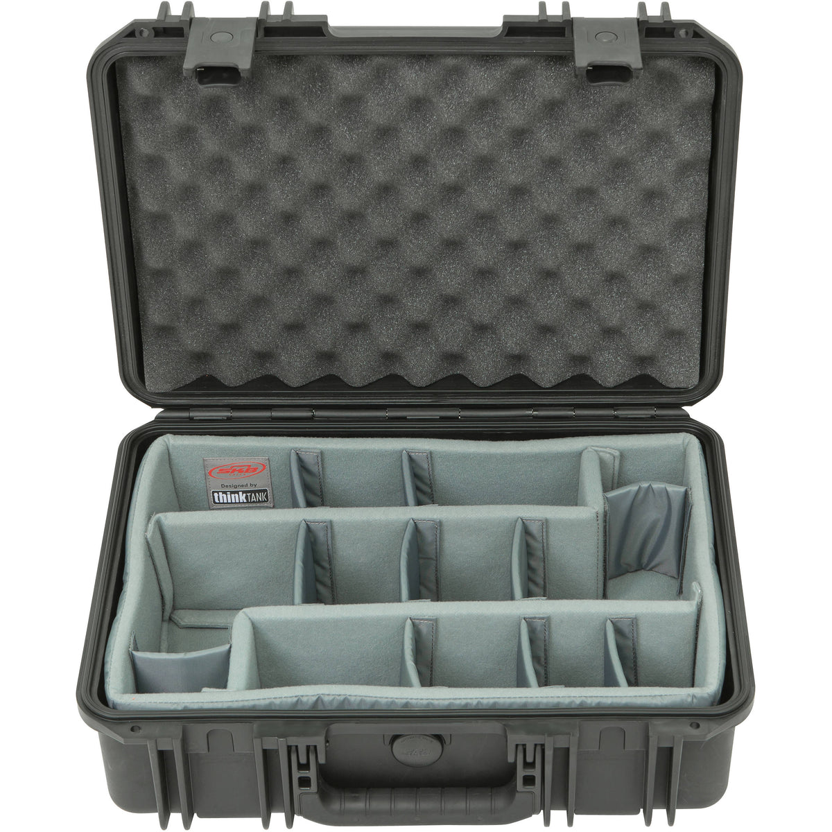 Estuche Rígido SKB iSeries 1711-6 con Think Tank Photo divisores y tapa con espuma (Negro) - vista principal