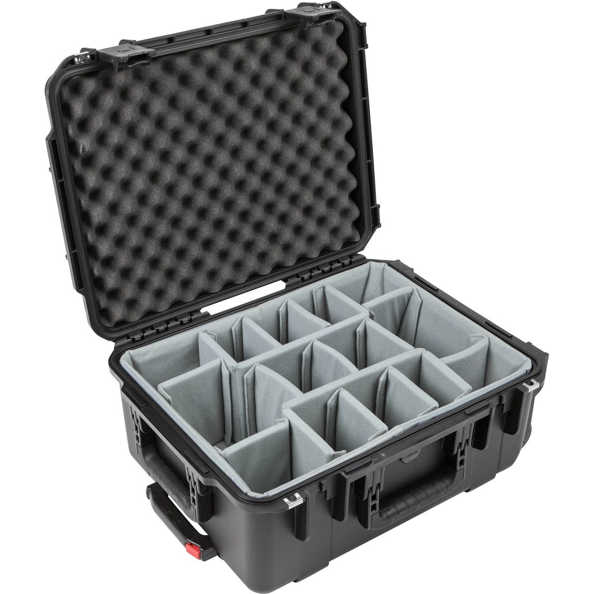 Estuche Rígido SKB iSeries 1914-8DT Waterproof con Think Tank divisores (Negro) - vista frontal
