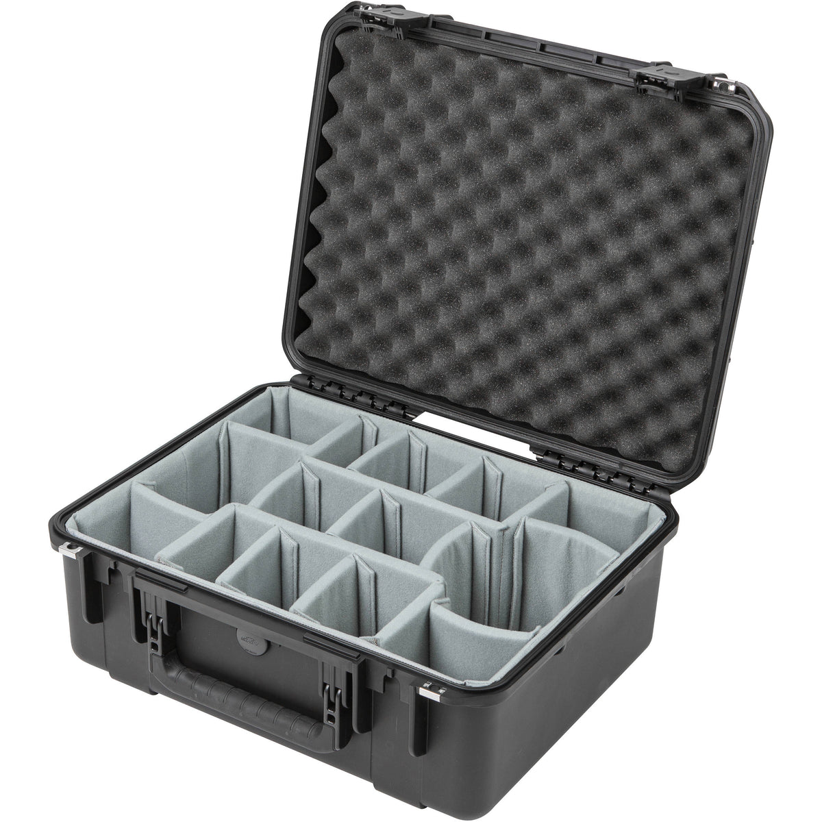 Estuche Rígido SKB iSeries 1914N-8 con Think Tank Photo divisores & Lid espuma (Negro) - vista trasera