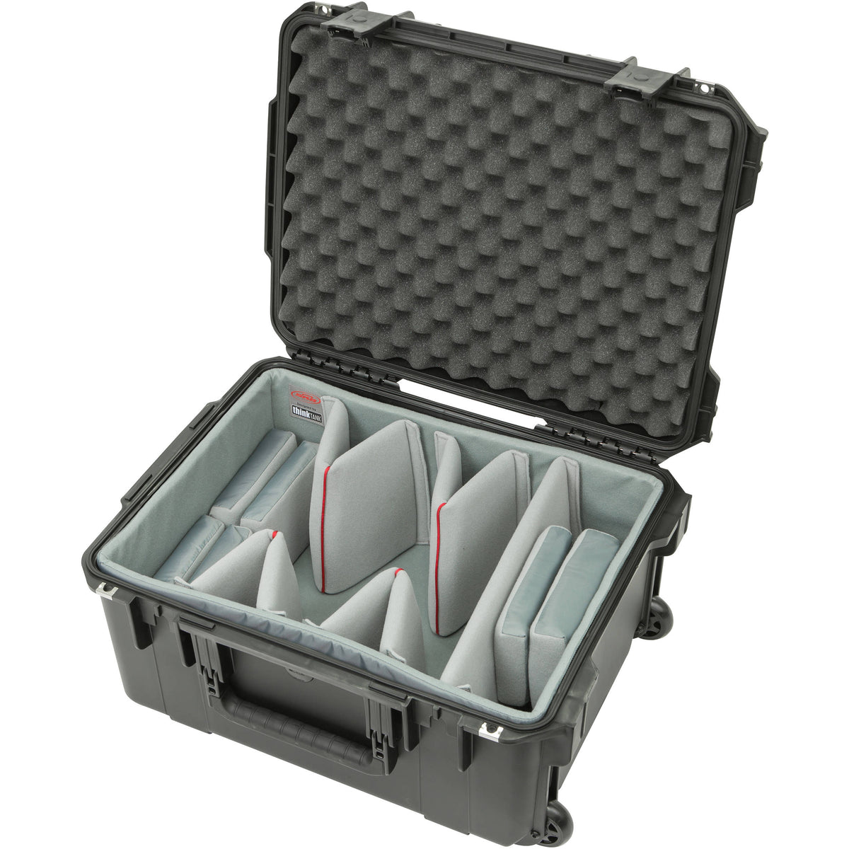 Estuche Rígido SKB iSeries 2015-10 con Think Tank Video divisores & Lid espuma (Negro) - vista trasera