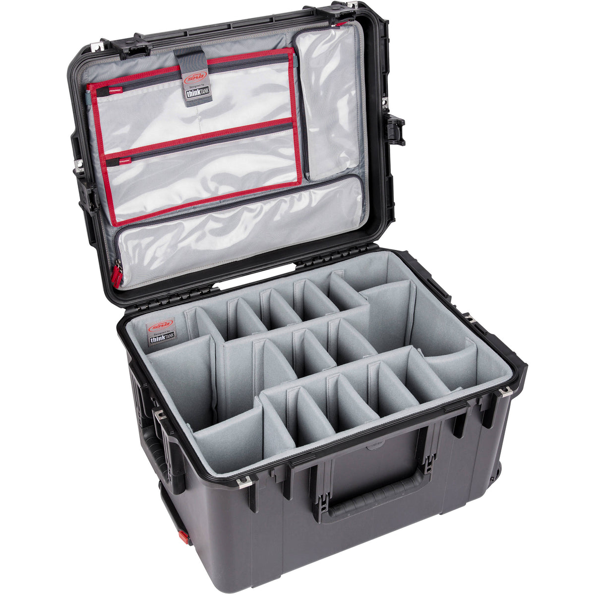 Estuche Rígido SKB iSeries 2217-12 con Think Tank Photo divisores & organizador de tapa (Negro) - vista principal