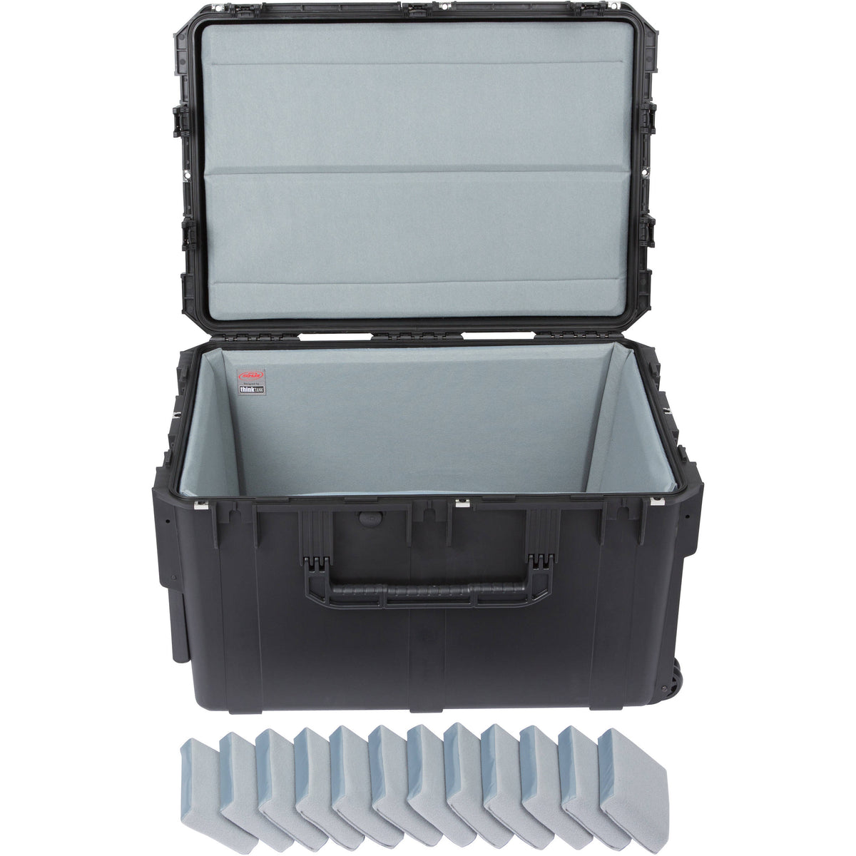 Estuche Rígido SKB iSeries 3021-18 estanco con Think Tank Designed forro - vista lateral