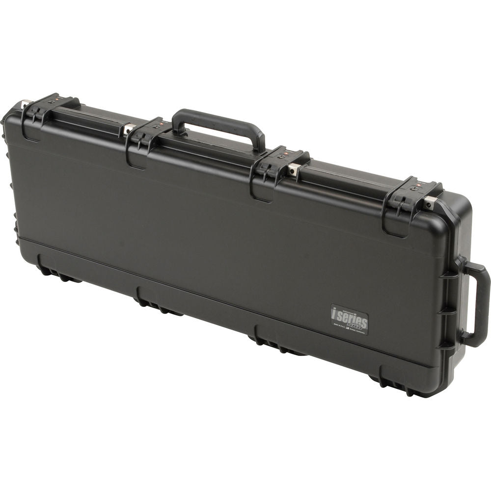 Estuche Rígido SKB iSeries 4214-5 Waterproof con ruedas utilitario con Layered espuma (Negro) - vista trasera