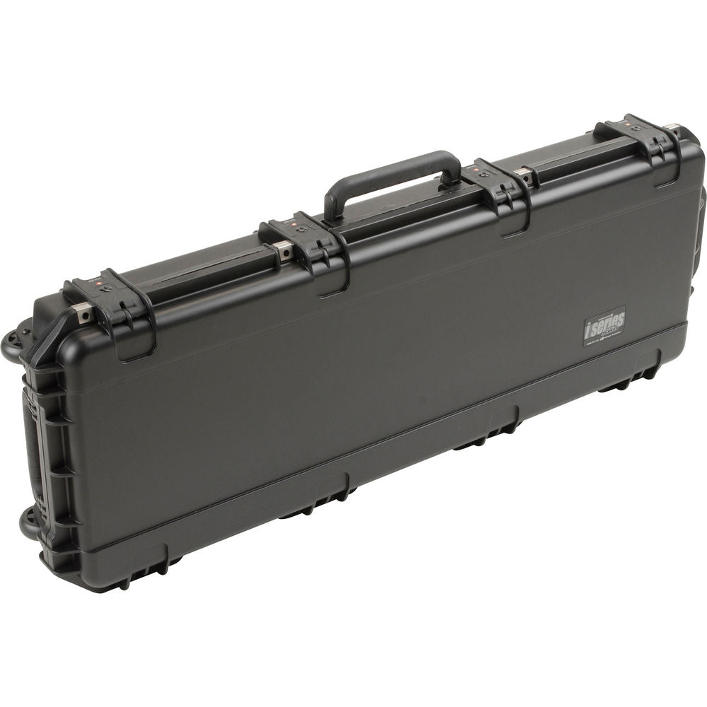 Estuche Rígido SKB iSeries 4214-5 Waterproof con ruedas utilitario con Layered espuma (Negro) - vista lateral