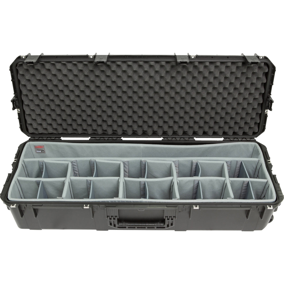 Estuche Rígido SKB iSeries 4414-10 con Think Tank Photo divisores & Lid espuma (Negro) - vista frontal