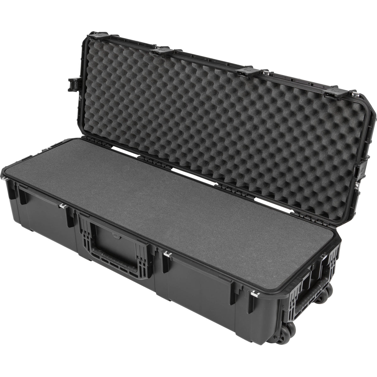 Estuche Rígido SKB iSeries 4414-10 estanco con ruedas (Negro, Layered con espuma) - vista trasera