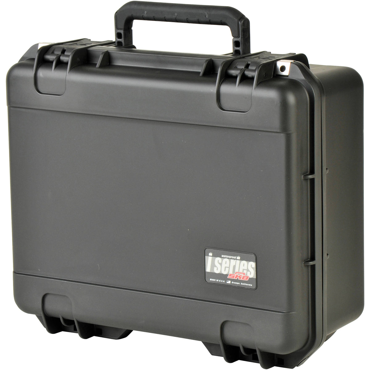 Estuche Rígido SKB Mil-Std. Waterproof 8 con espuma cortada en cubos (Negro) - vista trasera