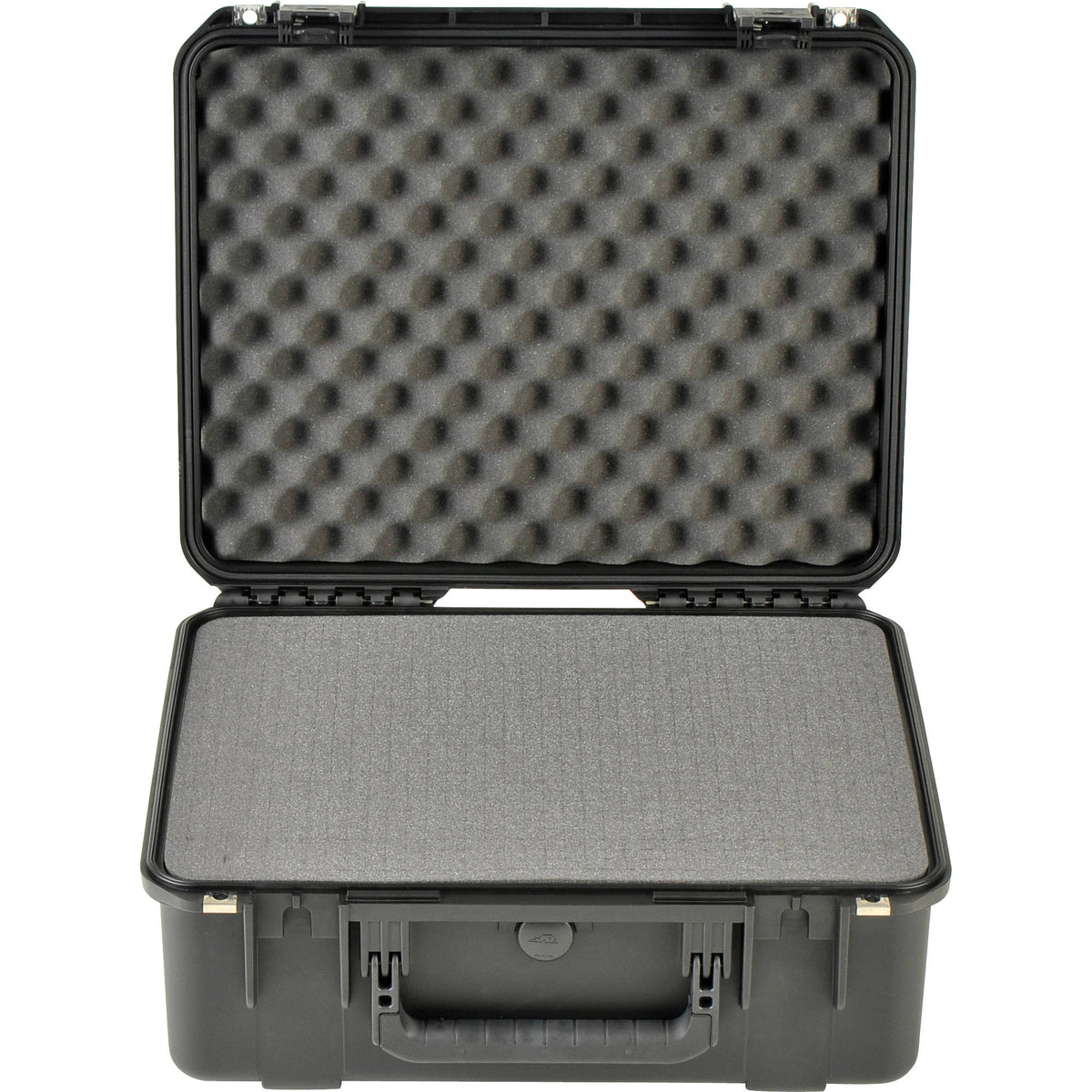 Estuche Rígido SKB Mil-Std. Waterproof 8 con espuma cortada en cubos (Negro) - vista lateral
