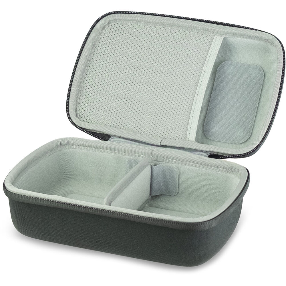 Estuche Shell-Case Hybrid 311 semirrígido liviano utilitario con Pouch & juego de divisores (Negro) - vista trasera
