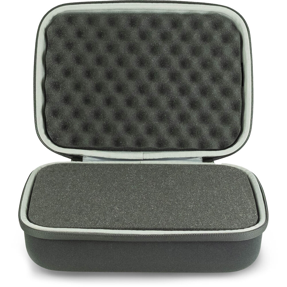 Estuche Shell-Case Hybrid 320 semirrígido liviano utilitario con espuma (Negro) - vista frontal