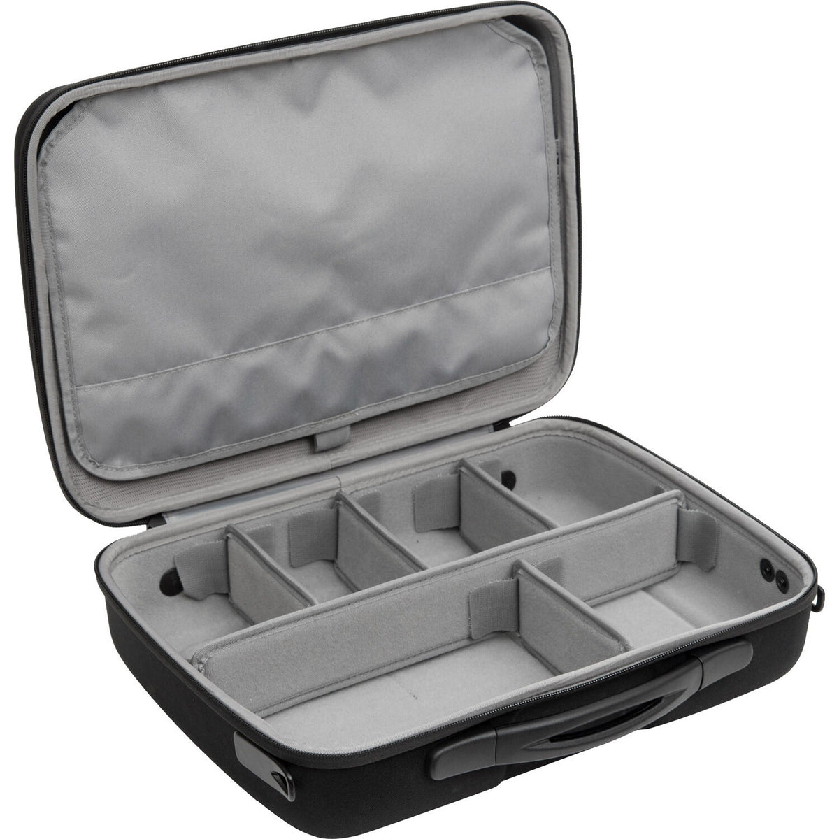 Estuche Shell-Case Hybrid 335 semirrígido liviano utilitario con con Pouch & juego de divisores (Negro) - vista principal