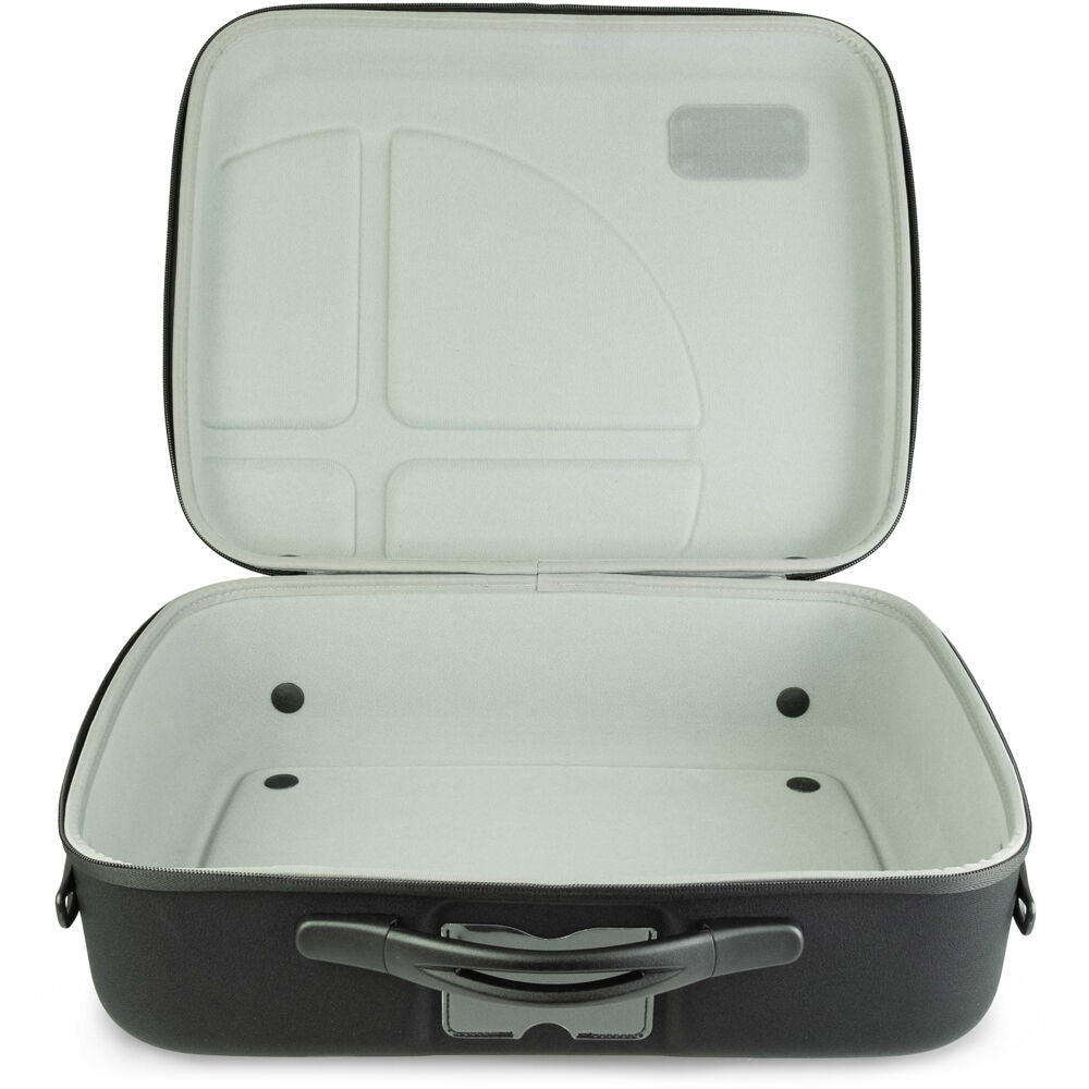Estuche Shell-Case Hybrid 350 semirrígido liviano utilitario , sin interior (Negro) - vista frontal