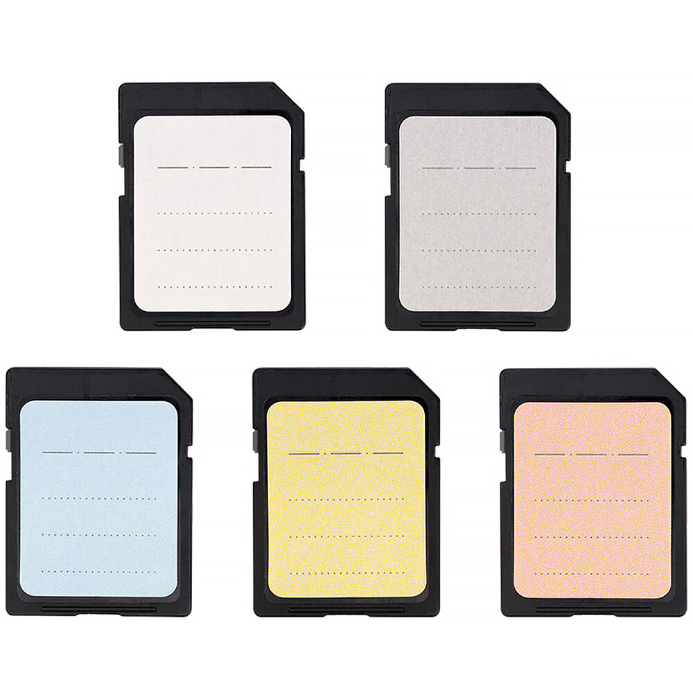 Etiquetas para Tarjetas JJC Label Stickers (120-unidades) - vista lateral