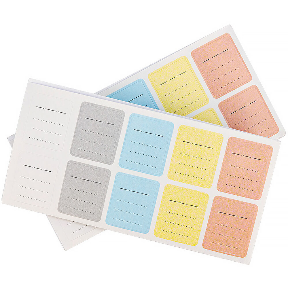 Etiquetas para Tarjetas JJC Label Stickers (120-unidades) - contenido de la caja