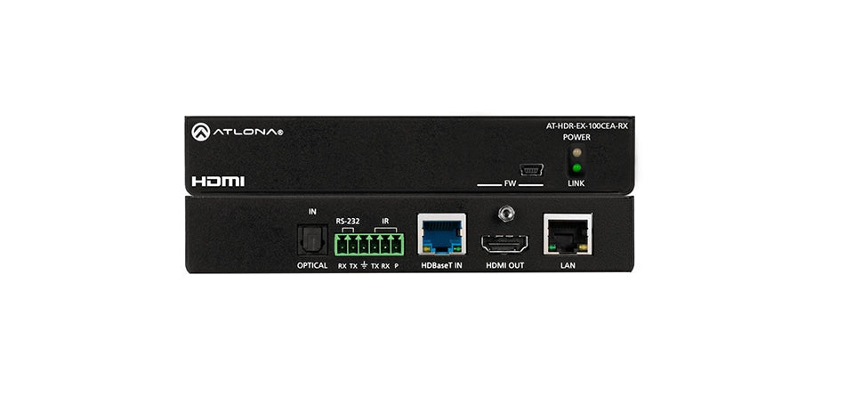 Extensor AV Atlona 4K HDR HDBaseT Receiver - vista 1