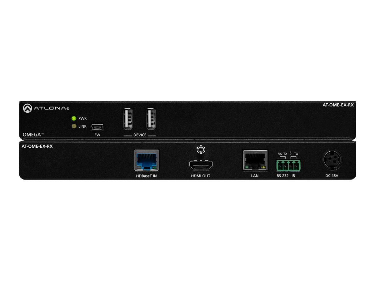 Extensor AV Atlona Omega AT-OME-EX-RX HDBaseT receiver - vista 2
