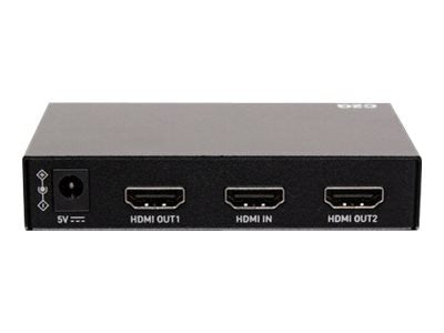 Extensor AV C2G 2-Port HDMI Splitter - vista 4
