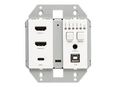Extensor AV C2G Dual HDMI HDBaseT + USB C - vista 2