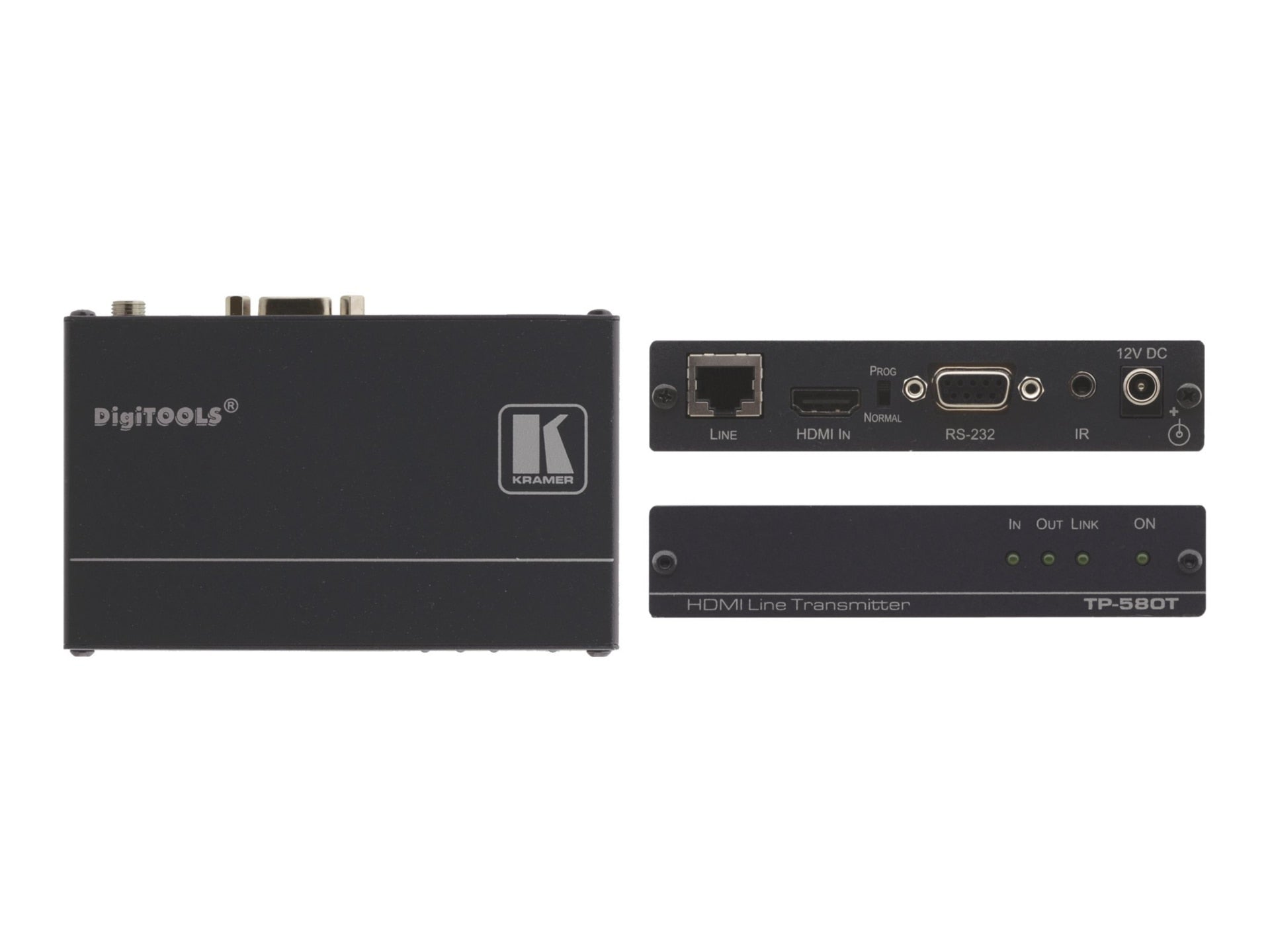 Extensor AV Kramer DigiTOOLS TP-580T - vista 1