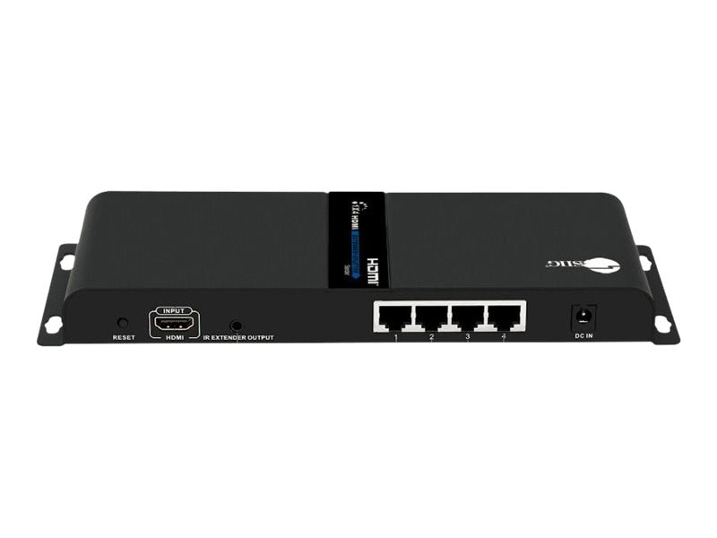 Extensor AV SIIG 1x4 1080p HDMI Splitter HDbitT over IP Extender Kit - vista 4