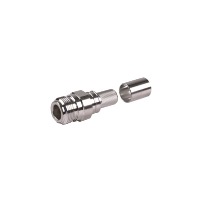 Conector N Hembra Plegable con Pin Cautivo Times Microwave EZ-400-NF-X