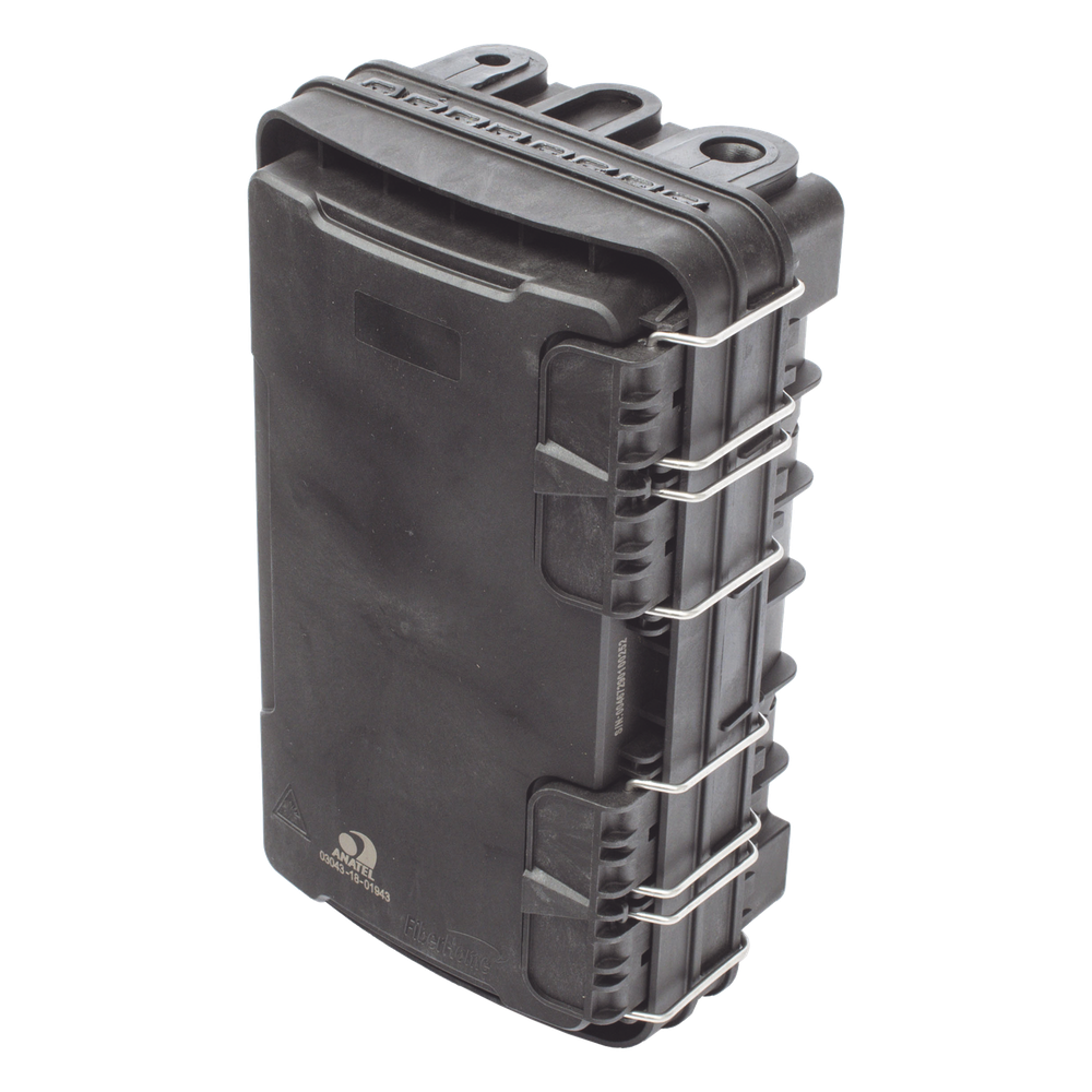 Caja de Distribución de Fibra Óptica FiberHome FDP-420E-8 SC/APC Simplex Negro