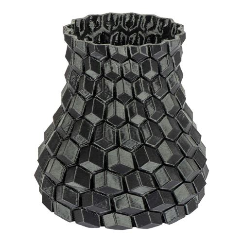 Filamento 3D Inland PETG 1.75mm Negro 1.0 kg — vista posterior