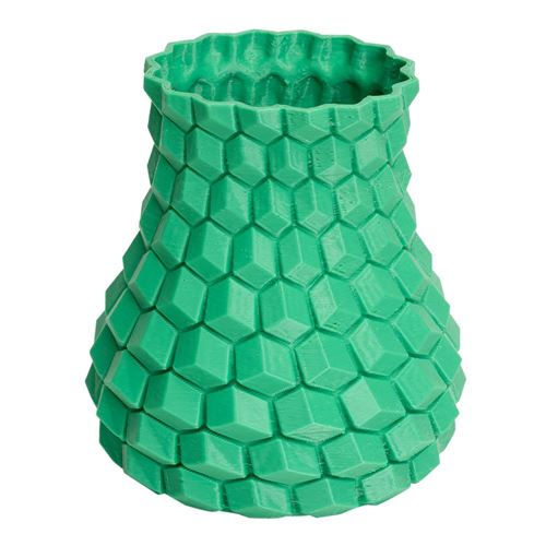 Filamento 3D Inland PLA 1.75mm Verde 1.0 kg — vista posterior